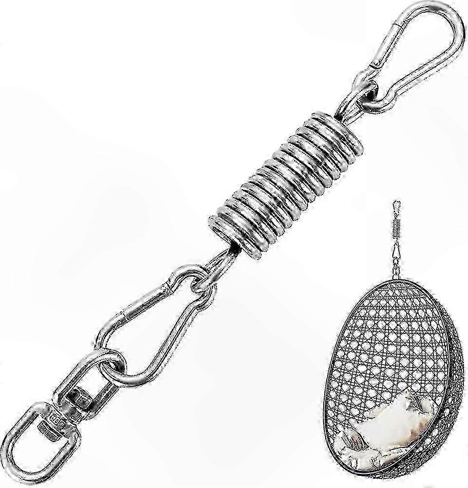 Spring Hanging Egg Chair with Swing, Supports Up to 250KG Weight Capacity