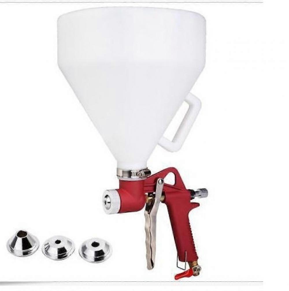 1.5 Gallon Pneumatic Plaster Gun with 3 Nozzles (4.0mm/6.0mm/8.0mm) - for Walls, Ceilings, Dry Plaster and Painting