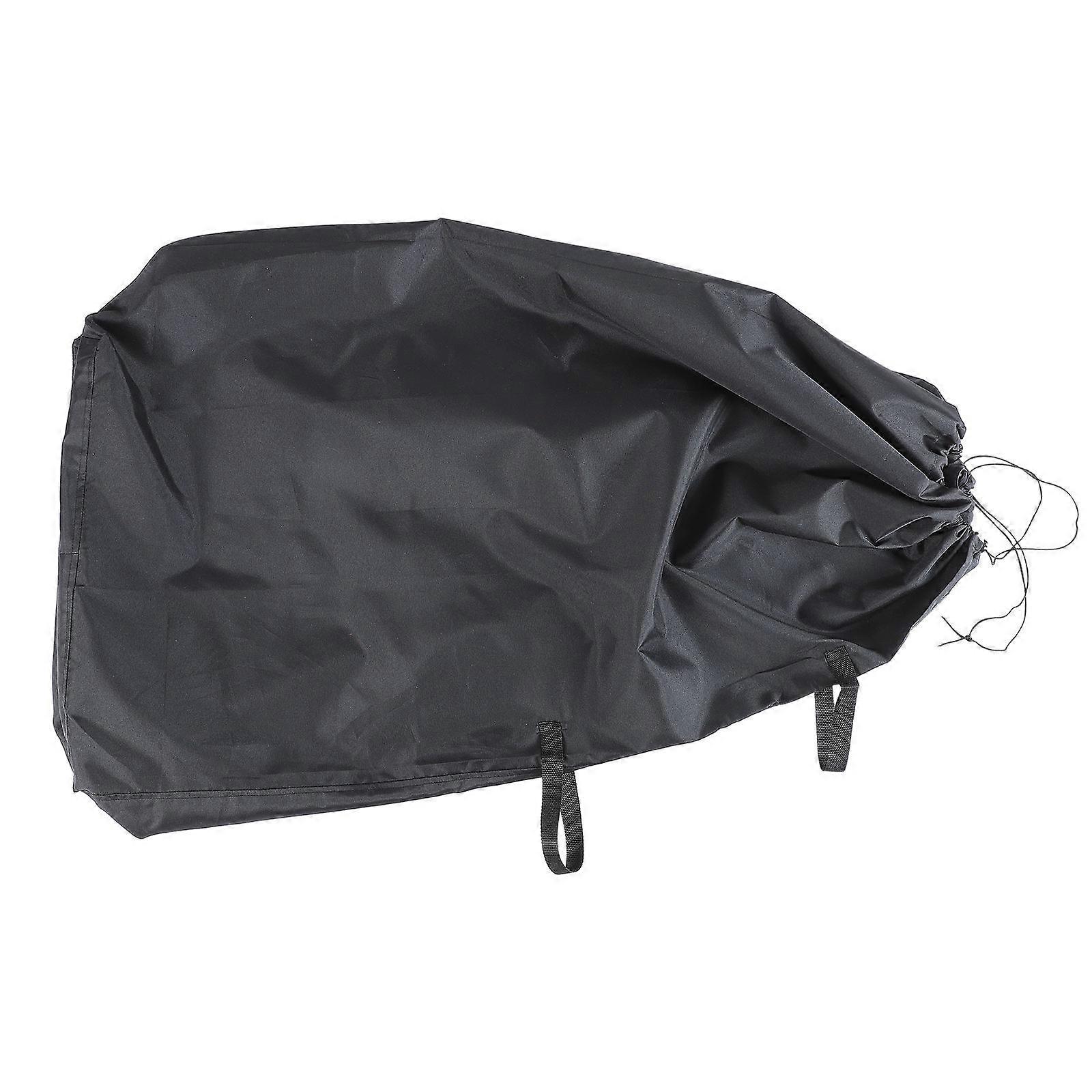 Travel Stroller Pouch Stroller Organizer for Airplane Gate Check Durable Oxford Cloth Black 1Set