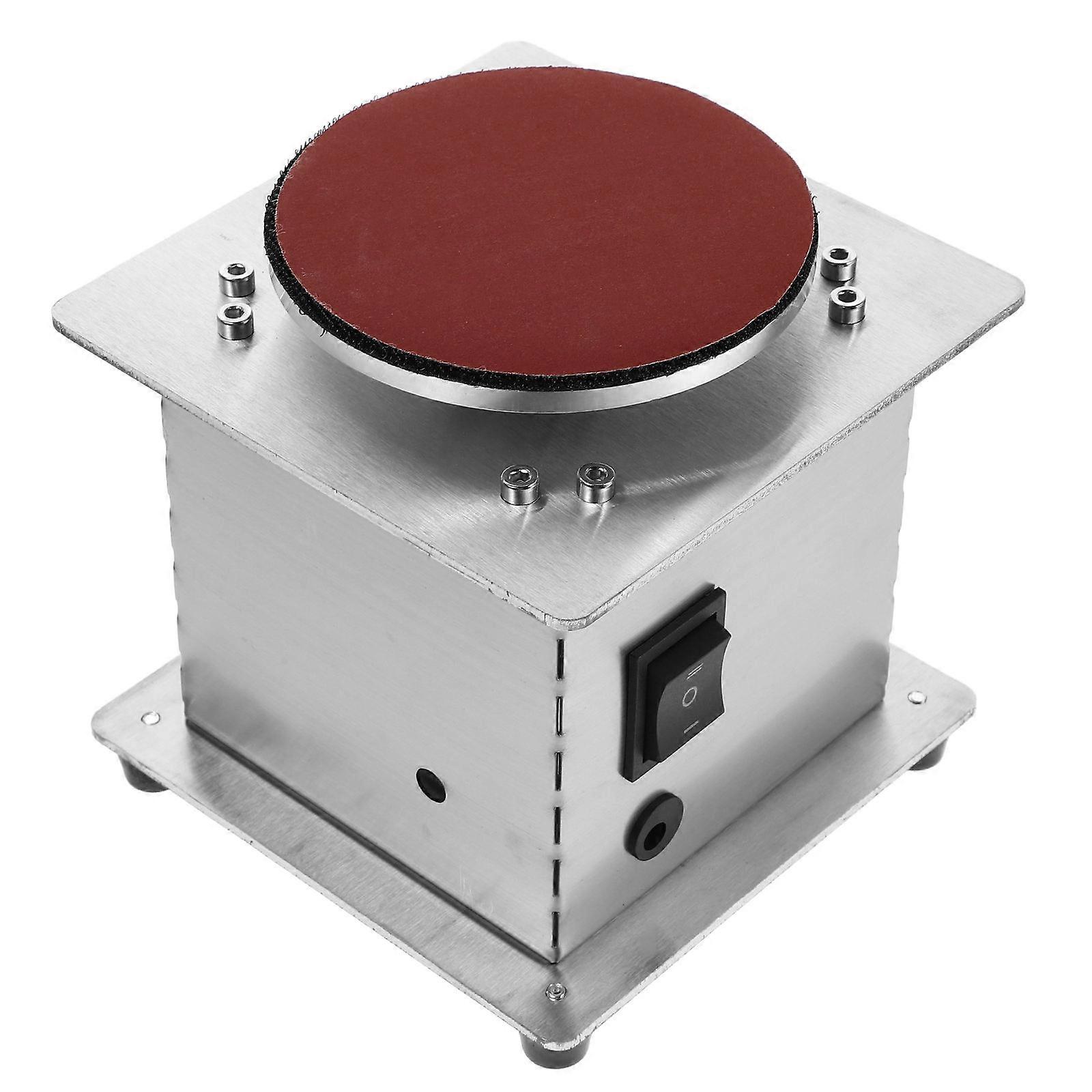 Electric Mini Disc Sander Compact Sanding Machine with Forward and Reverse Function for Wood Metal Stone and Scissors
