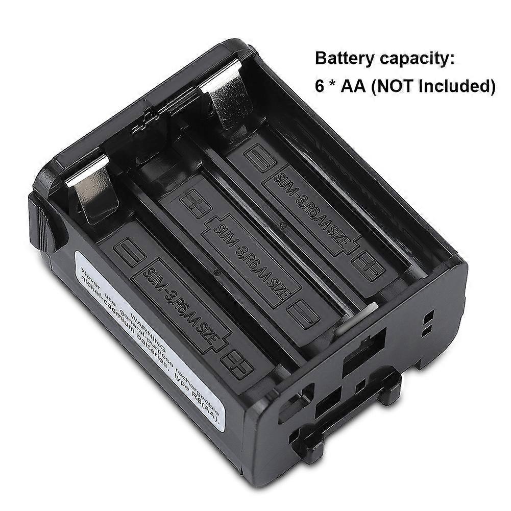 Battery Case BT-8 for TH-28/48/78HT 6xAA Black Durable Design