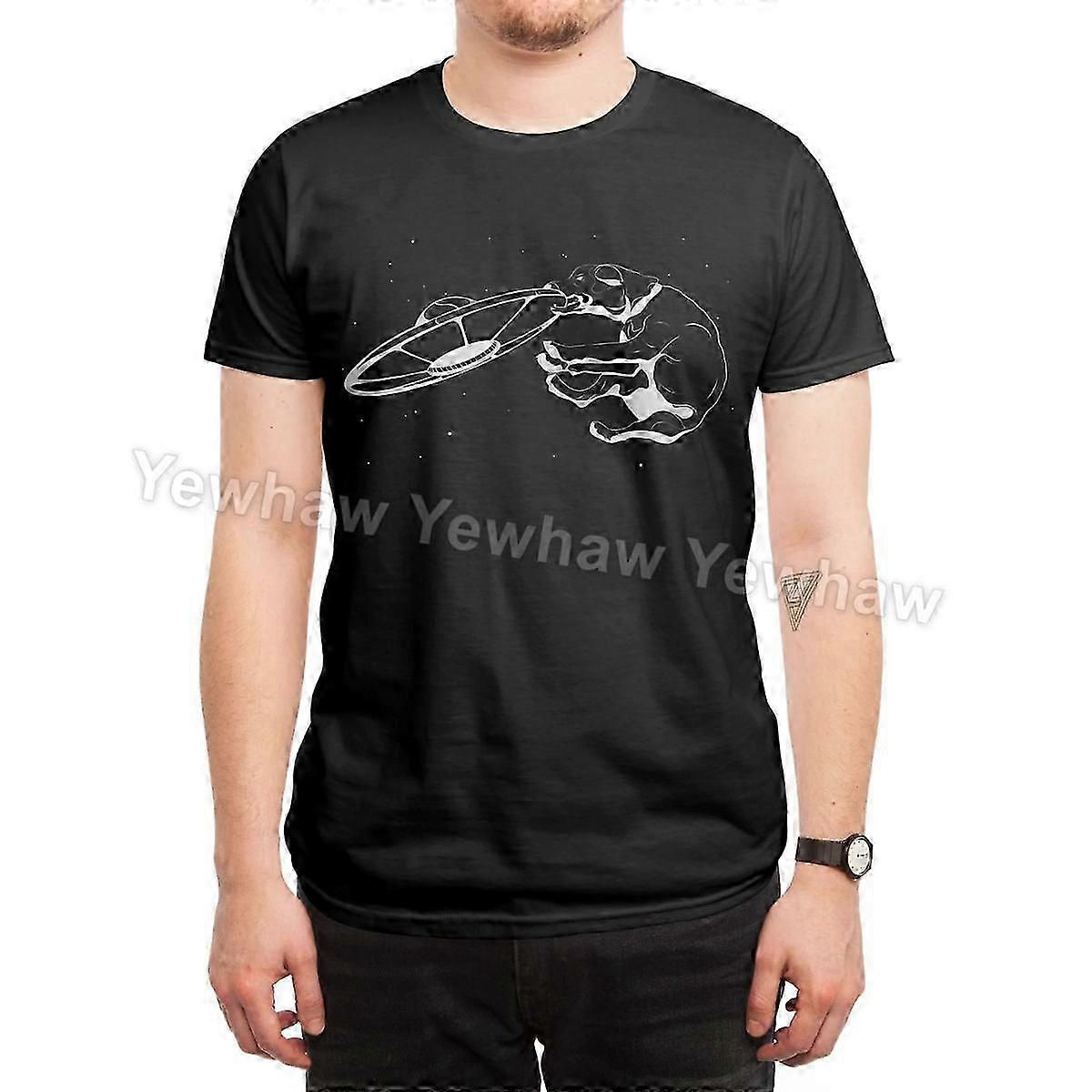 Cosmic Fetch T-Shirt dog space spaceship sci-fi adventure