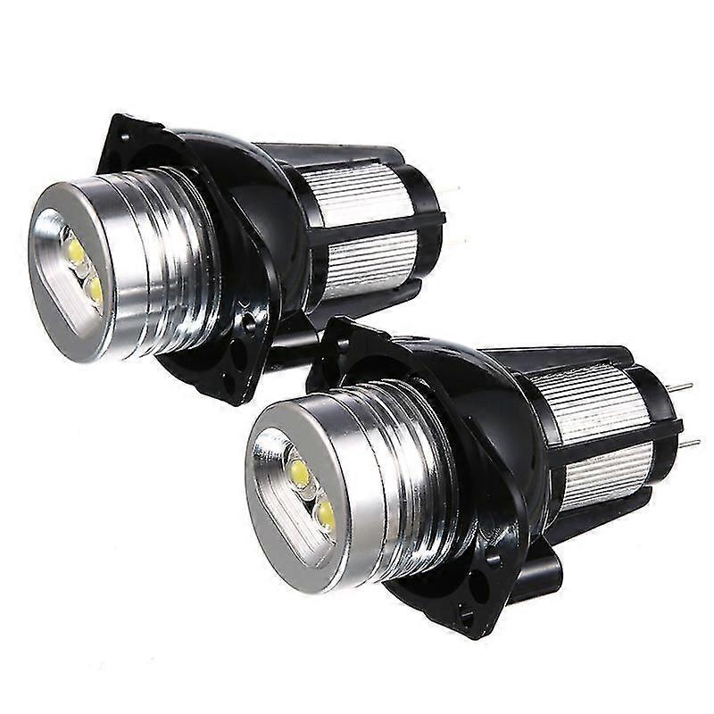 2x LED Angel Eye Halo Ring Marker Light Bulb 20W for E90 E91