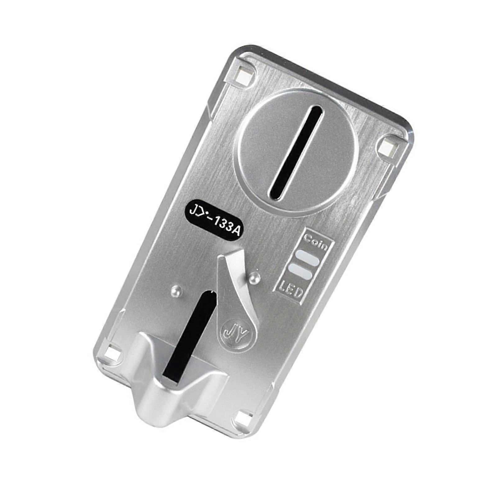 Comparable Roll Down Electronic Coin Selector Acceptor for Game Machine CPU Multi Coin Acceptor Selector  Silver