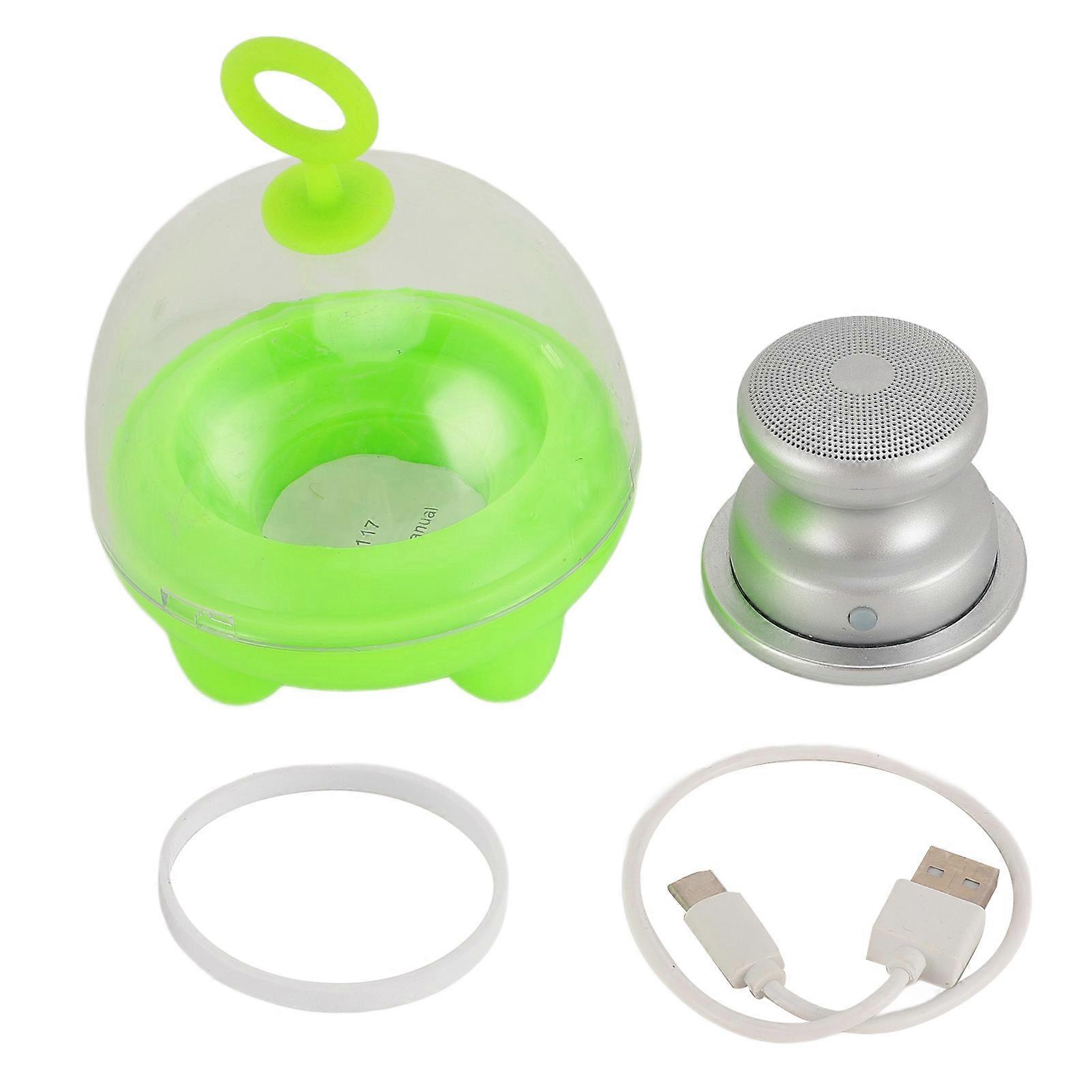 Mini Portable Speaker with Magnetic Base Powerful Sound Compact Waterproof for Camping