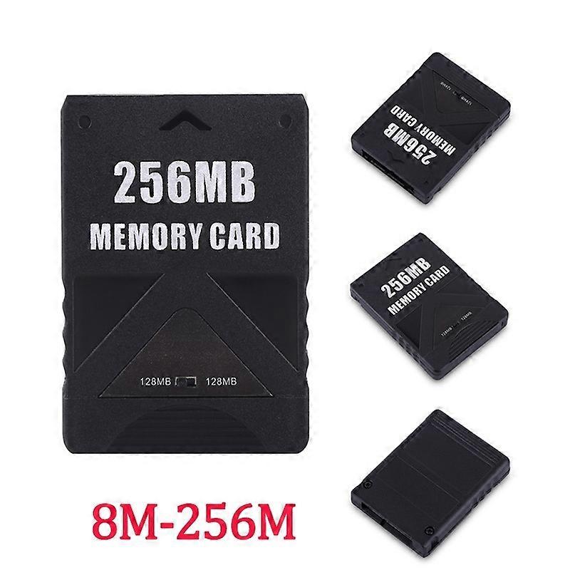 PS2 Memory Card - Compatible with All Versions, High-Speed Storage, Multiple Capacities