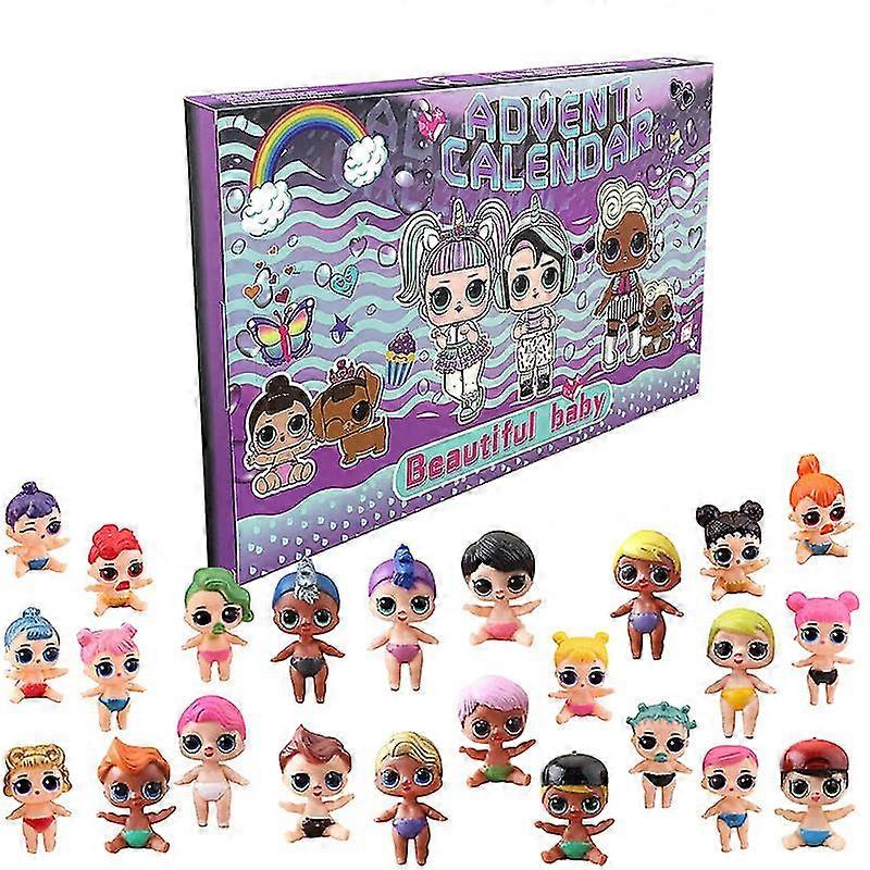 Advent Calendar Minecraft 24 Days Countdown Surprise Boxes Kids Chr...