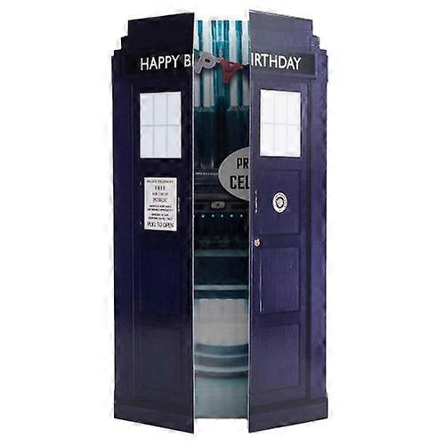 Doctor Who Tardis Birthday Card