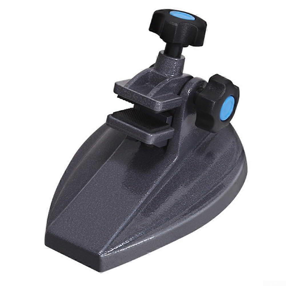 Cast Iron Micrometer Base With Mechanical Clamp And Double Bolt Fastening For Precise Positioning And Moisture Resistant