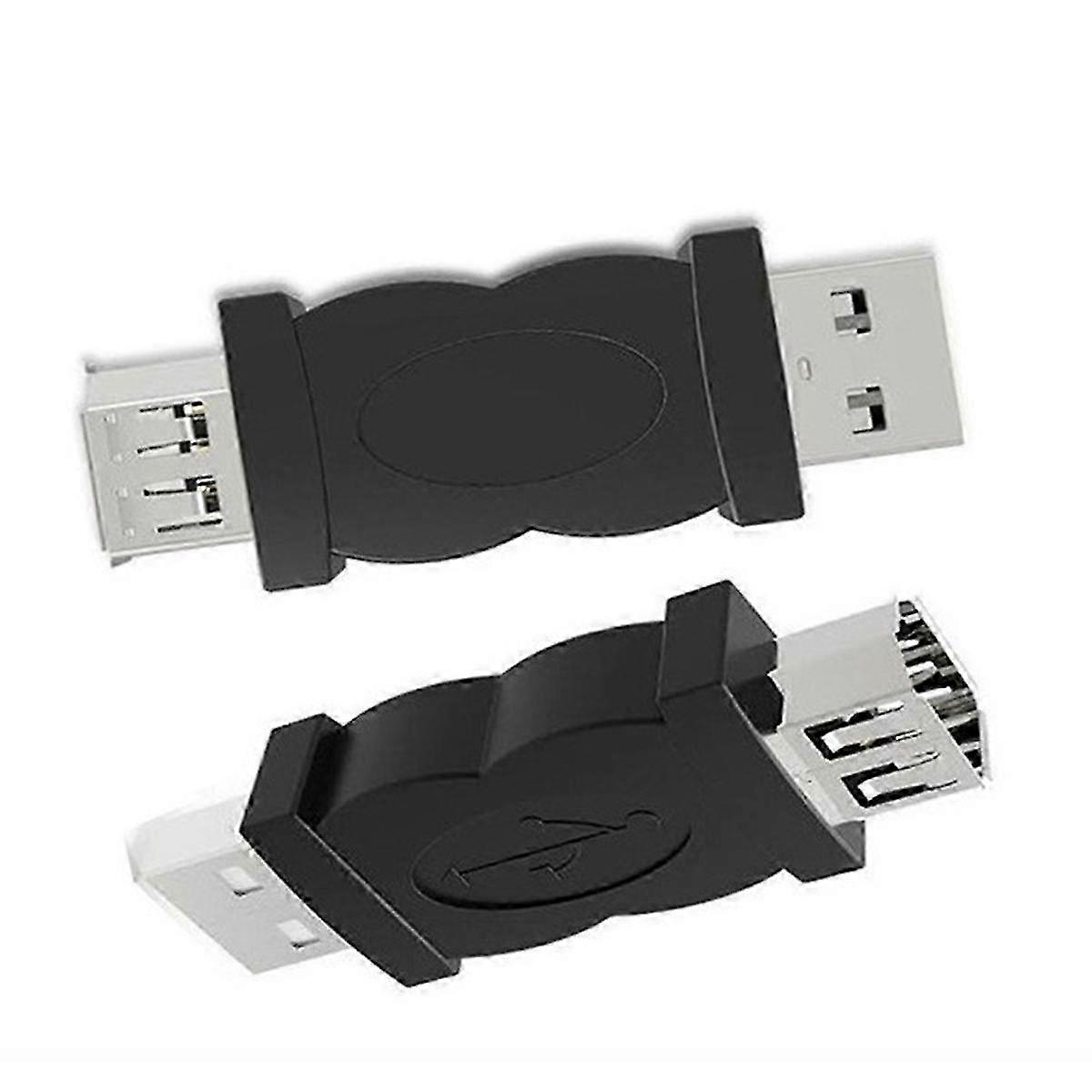 USB to FireWire 6P Connector: Multi-Function Portable USB Male to 1394 Converter
