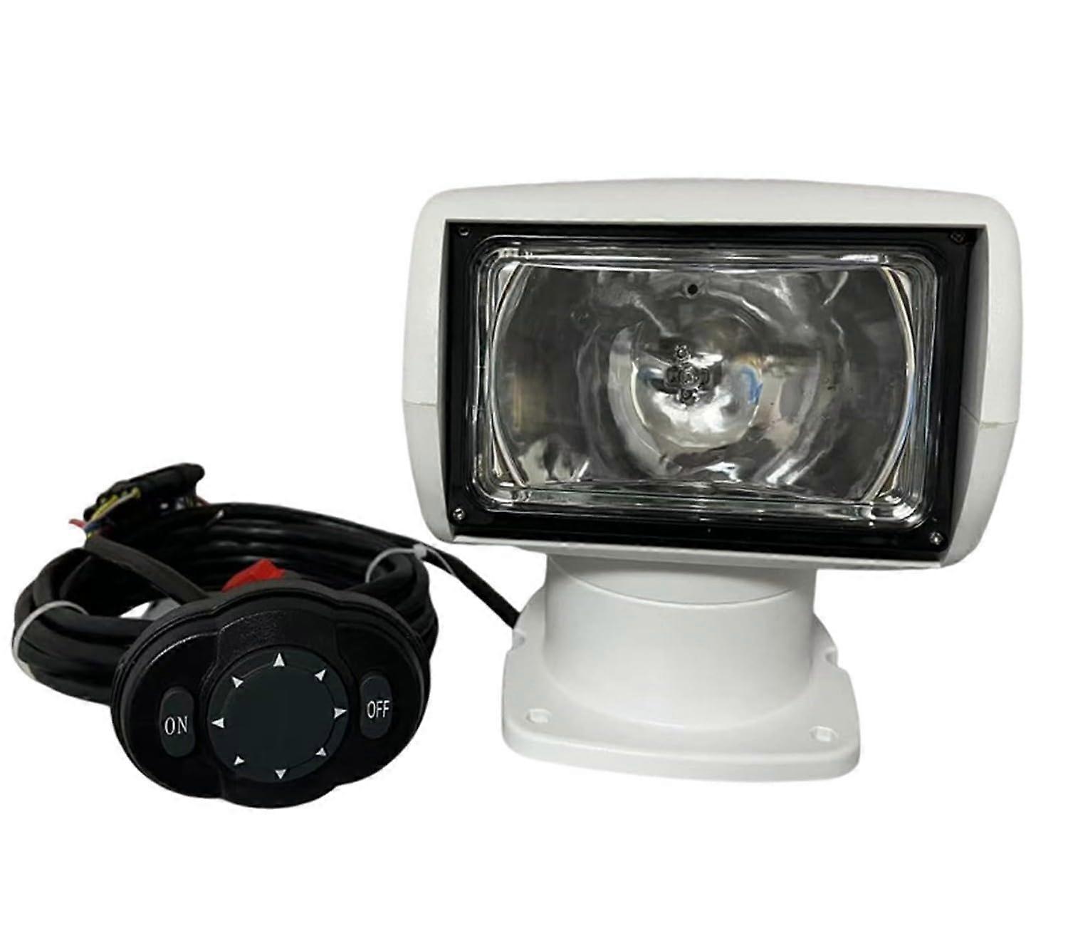 Navigation Lights Marine Strobe Light 24V 100W 2500 Lm, 360 Degree Rotation, Square Base IP67 Waterproof, Boat and Yacht