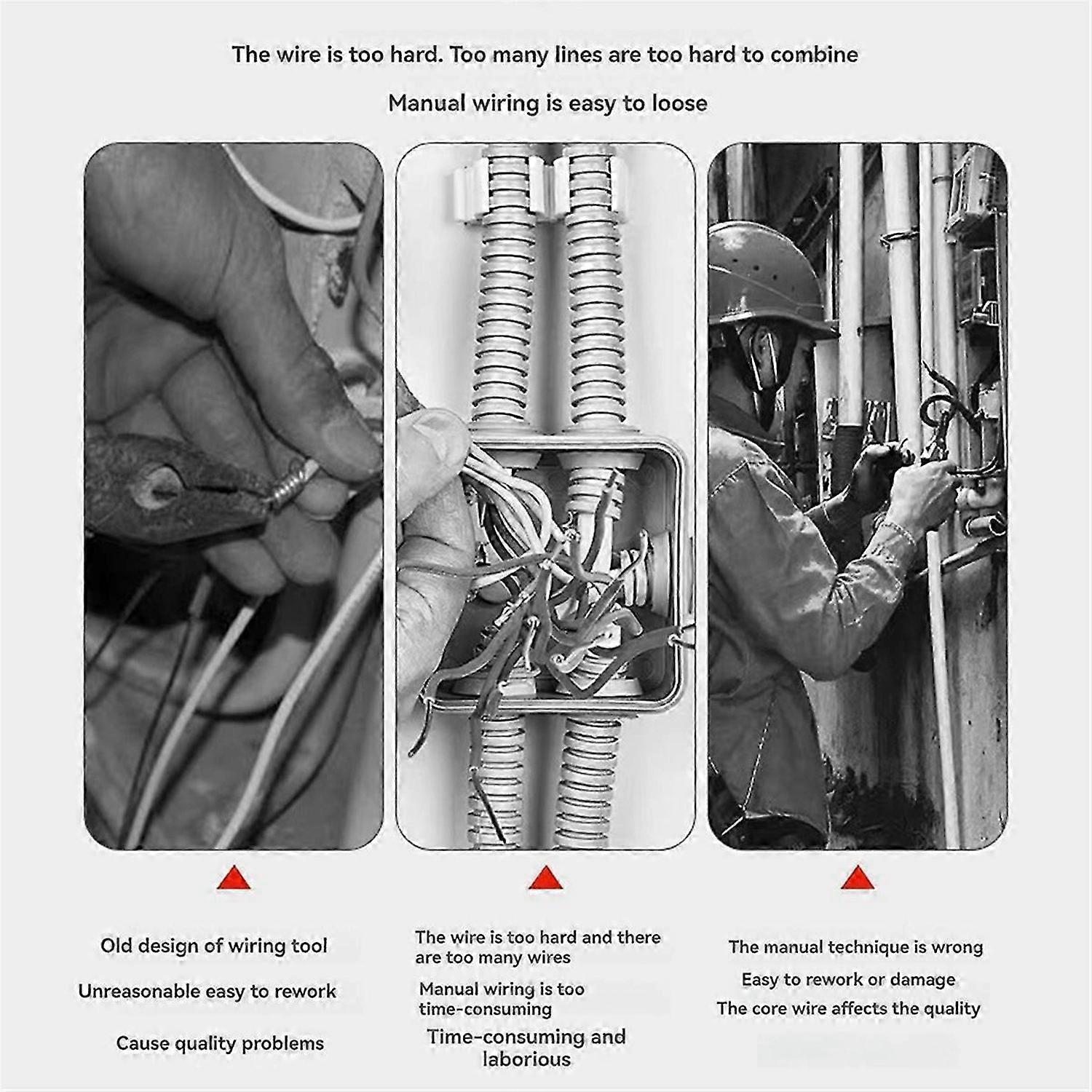 Hexagonal Handle Wire Stripper Electrician Special Fast Wire Stripper
