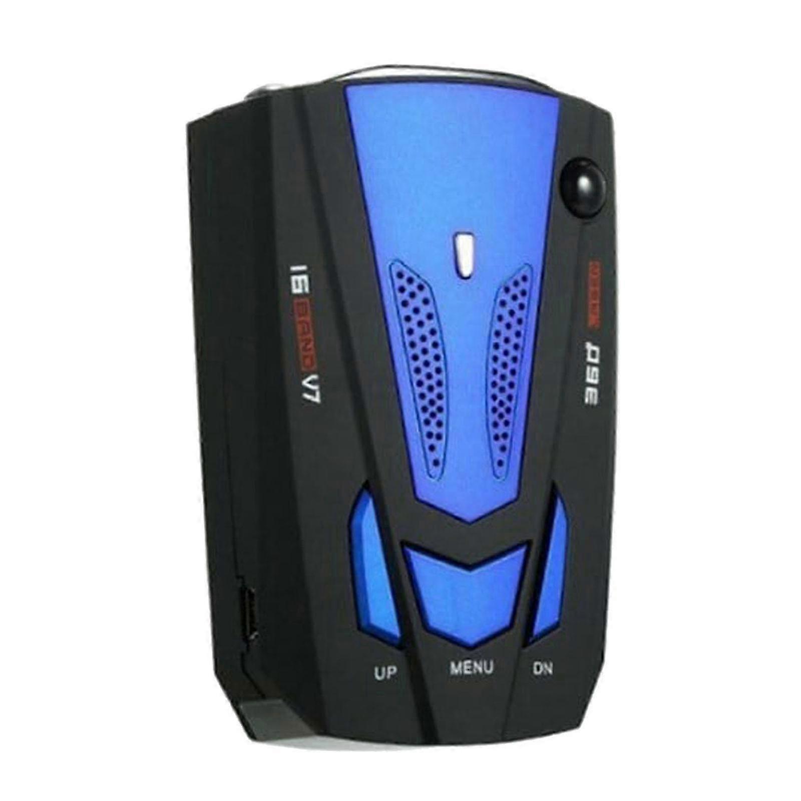 Radar Detector, City/Highway Mode 360 Degree Detection Radar Detectors with LED Display for Cars, Voice Alert and Car Speed Alarm System