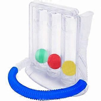 Breathing Exercise Device with 3-Ball Spirometer for Lung Training and Stress Relief