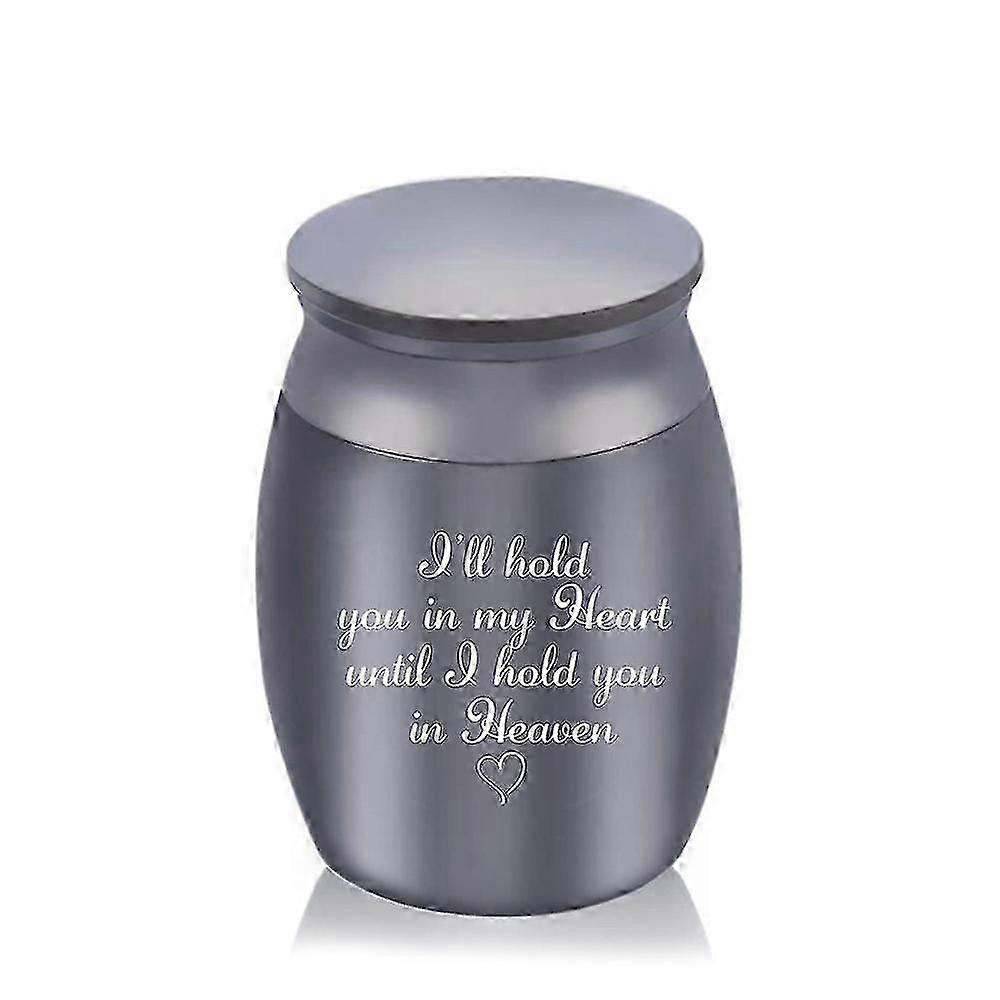 1 조각 작은 항아리 미니 화장 인간 항아리 금속 유품 재 장례식 항아리 애완 동물을위한 작은 항아리 개 애완 동물을위한 작은 항아리