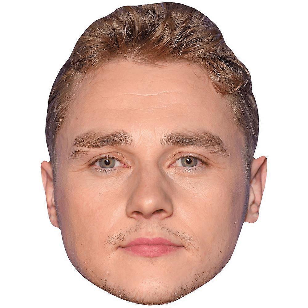 Ben Hardy (Moustache) Big Head. Larger than life mask.