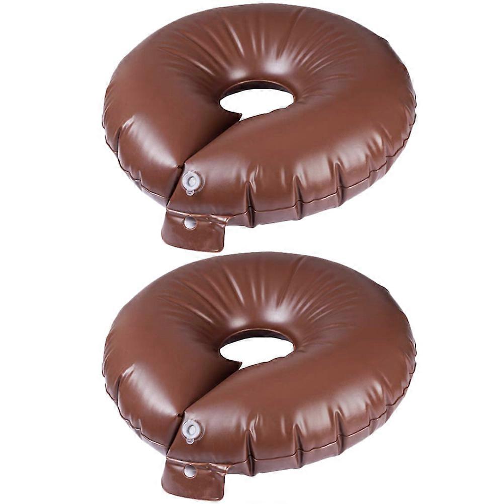 Drip Irrigation Tree Watering Bag Gardening Tools Outdoor Brown Pvc Leak Proof 2Pcs