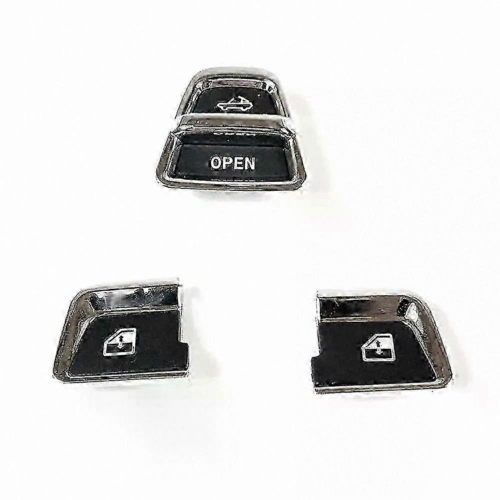 3-Piece Car Window Control Button Replacement Kits for 86257300 86257200 86257400 Switch Panels