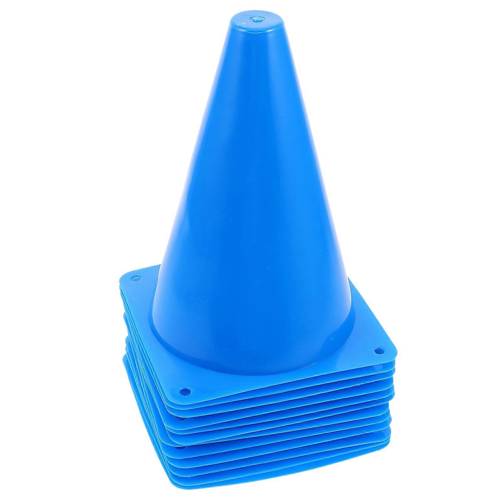 Agility Training Marker Practice Cones Basketball Obstacle Courses Home Use 18cm 12Pcs