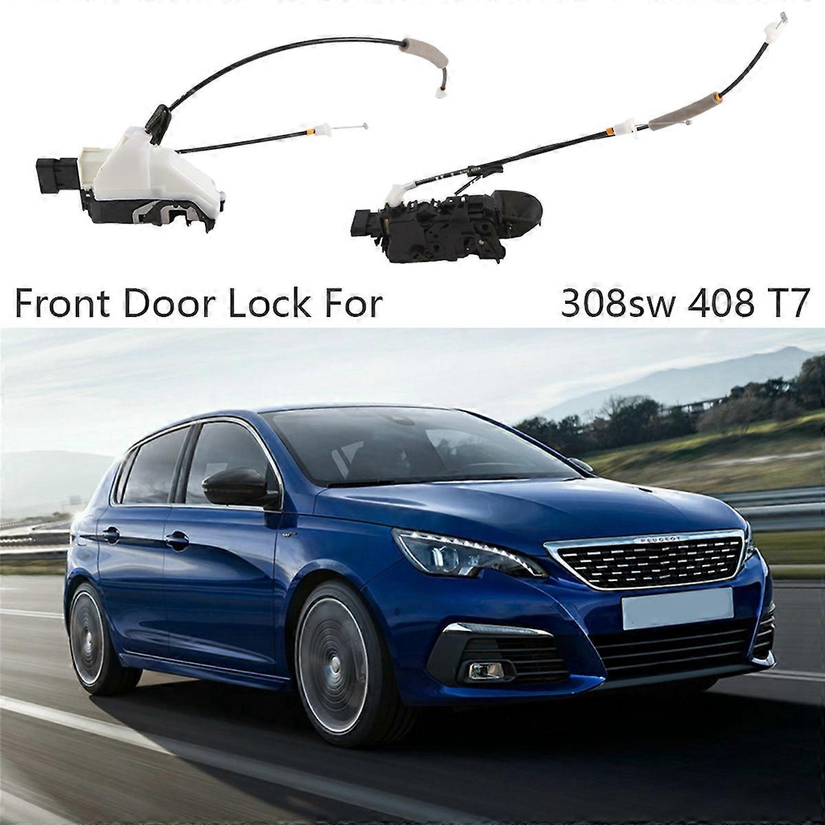 Door Lock Block Front Door Lock 9135CG For 308sw 408 T7 Right