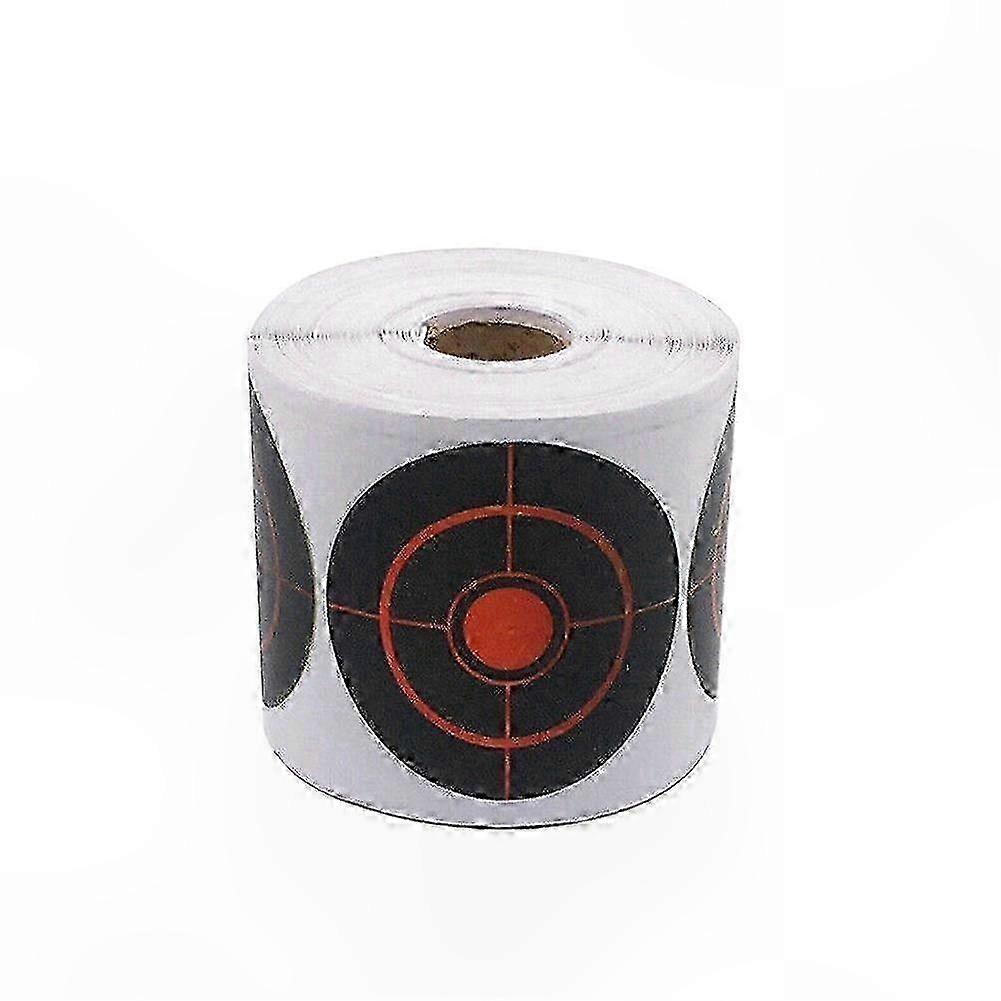 Adhesive Shooting Targets, 100 Pack Splatterburst Stickers, 7.5cm Diameter for Practice