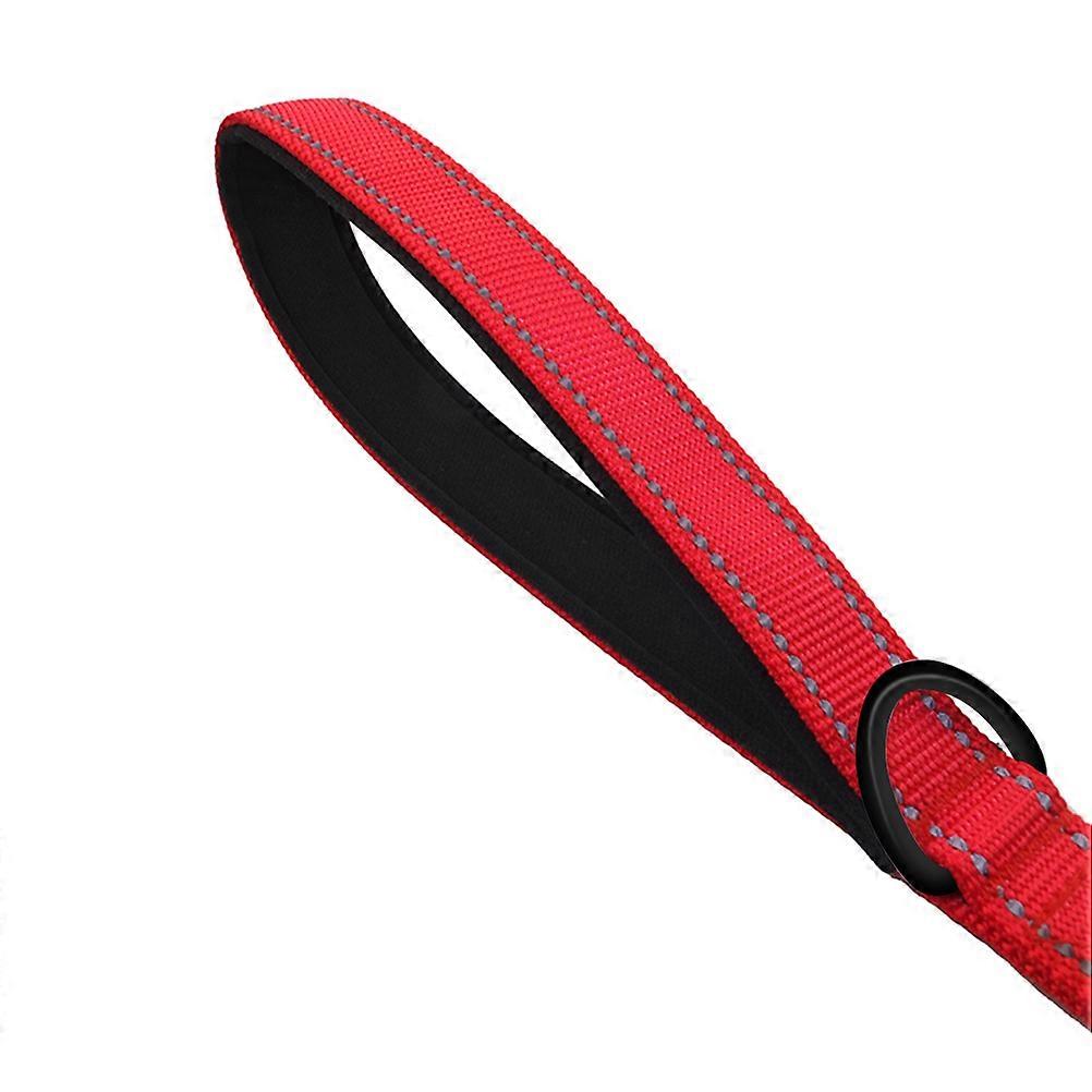 Dog Training Leash Heavy Duty Reflective Nylon Double Handles