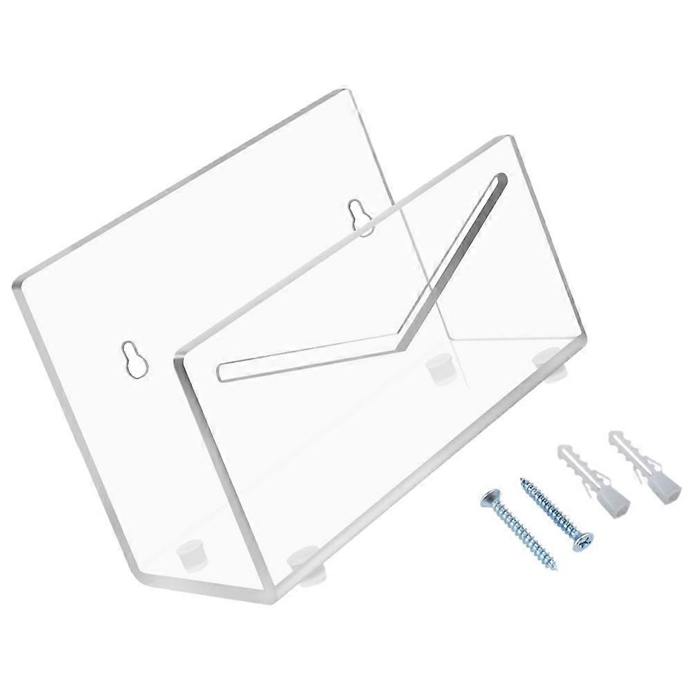 Desktop Acrylic Mail Holder for Letter Storage 3Sets Clear Organizer