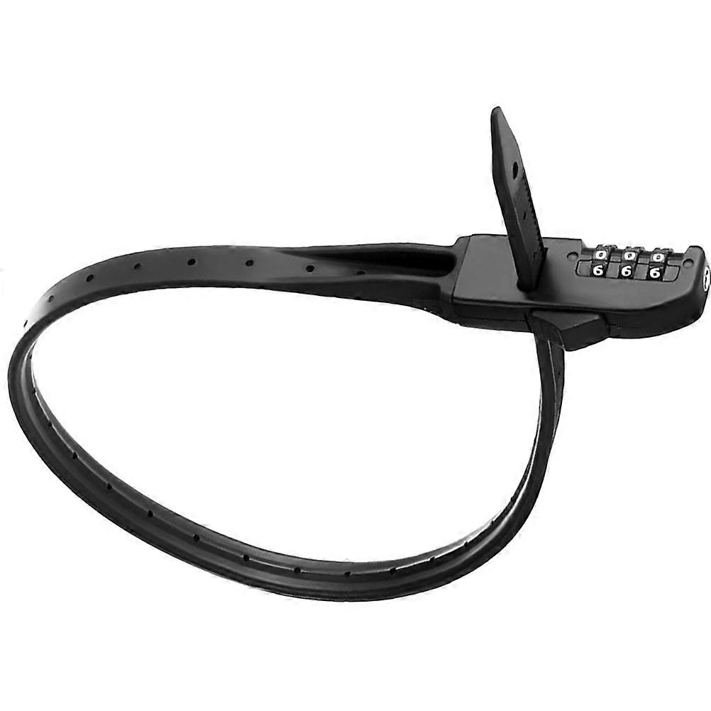 Mountain Bike Lock with Cable and Security Tie for 4Pcs Convenient Lock