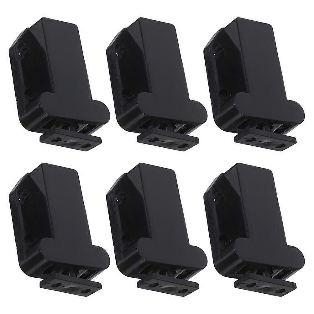 Door Latches Hardware Push Button Latch for Kitchen Cabinet 12Pcs Set
