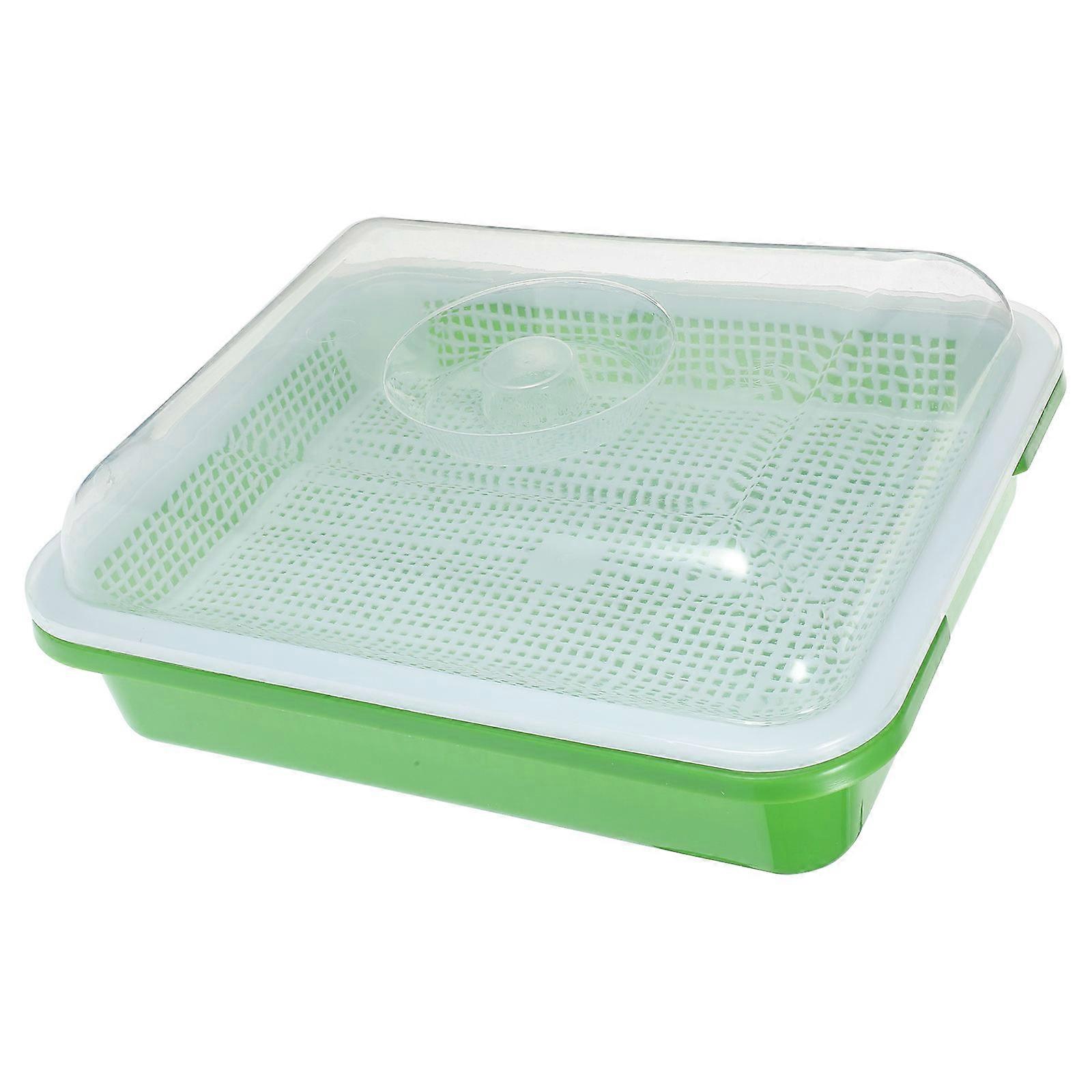 Grower Tray Germination Tray for 2Pcs Thickened Green Nursery Trays