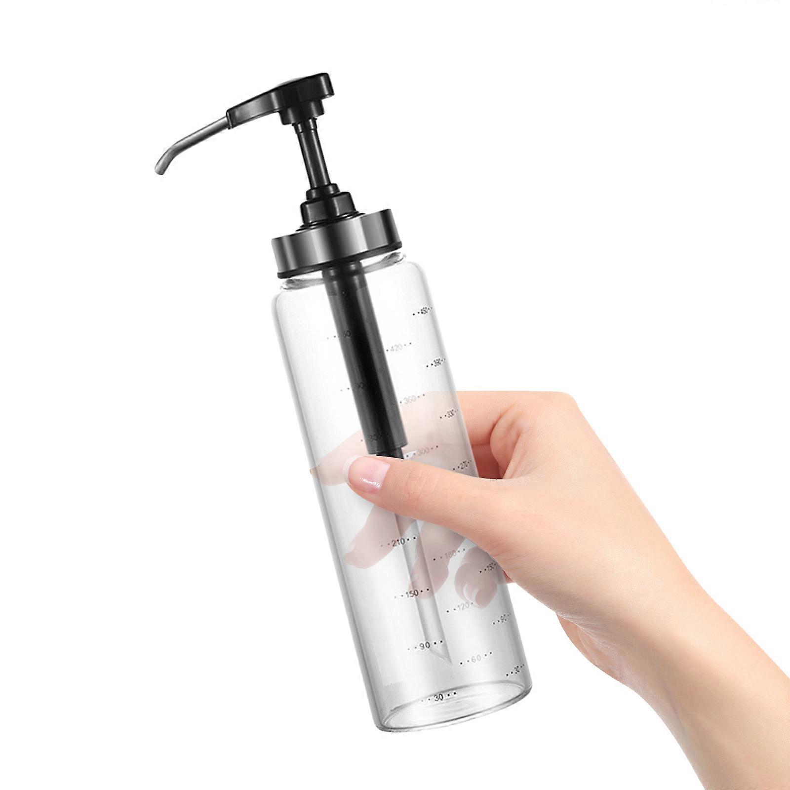 Honey Jam Dispenser Bottle for Decoration Use 3Pcs Press Style Jar