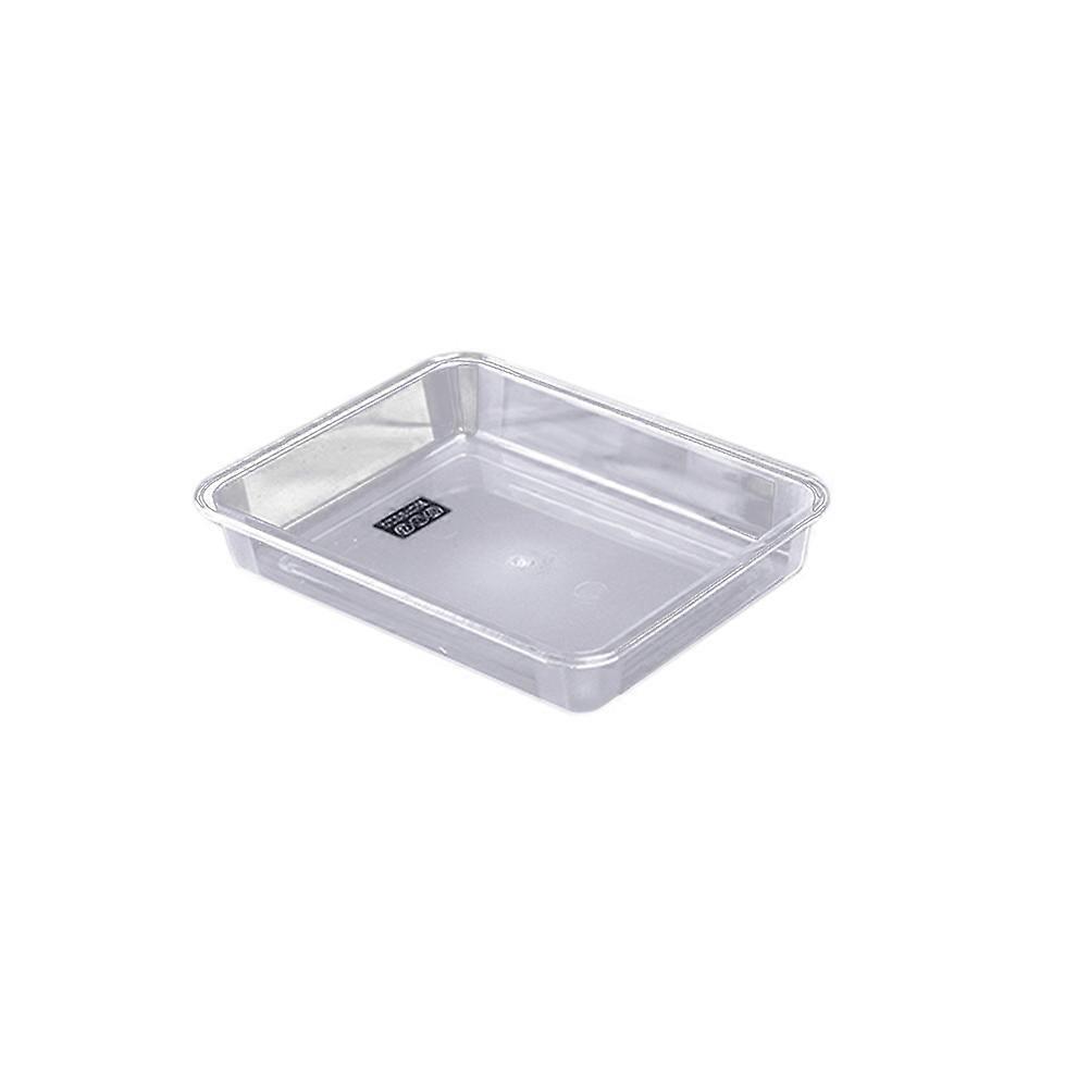 Transparent Tray Acrylic Rectangular Food Serving Tray 3Pcs