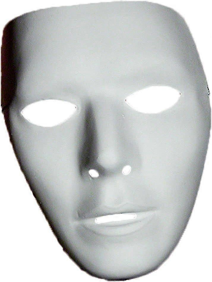 Blank Male Mask For Adults