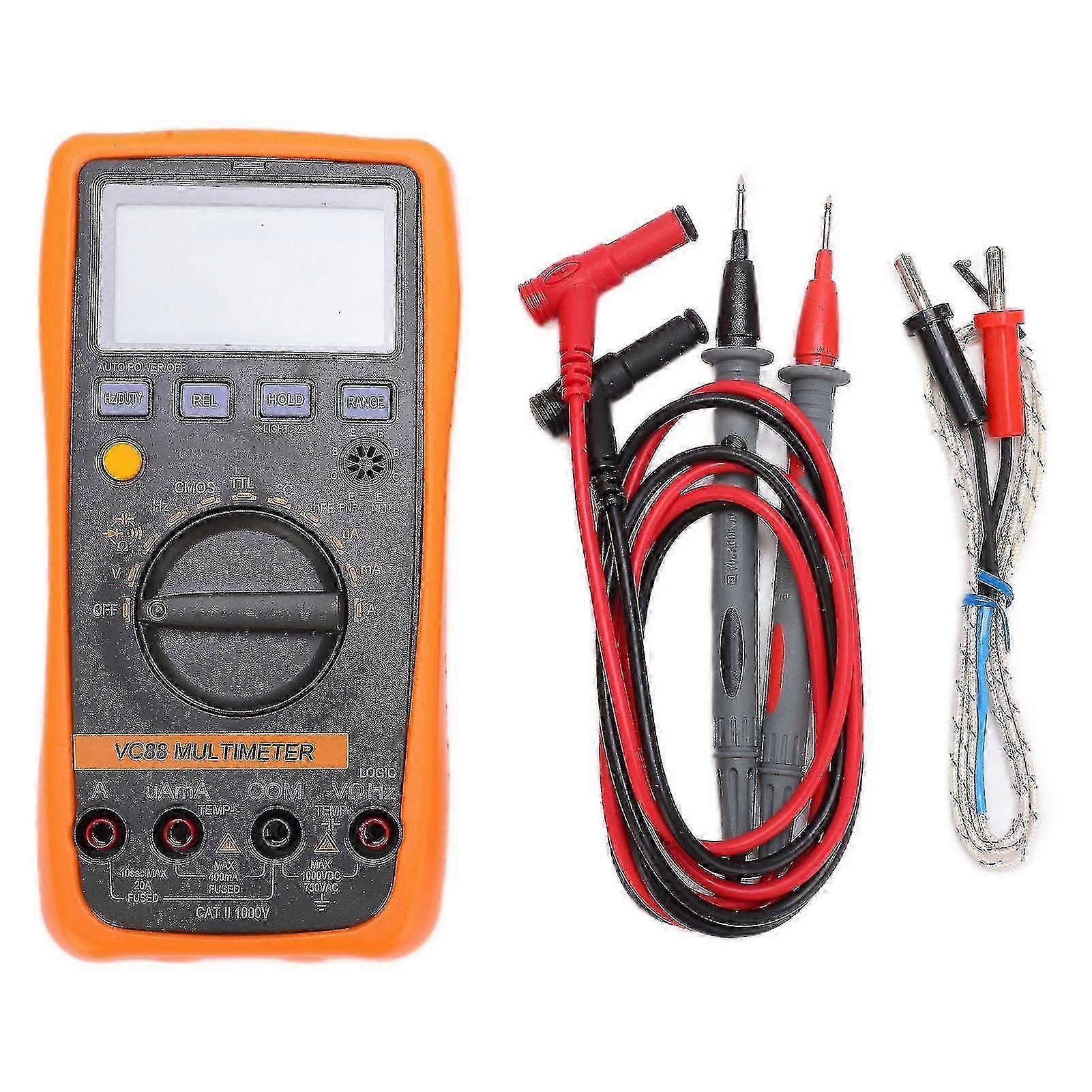 Vc88 1000v/20a Multimeter Logic Level Test Portable Automatic Range For Circuit Repair Ic Development