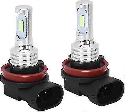 Ampoule led fog, H11 80w 8000k 12-24v Universal Led Fog Lights Bulb Lamp Ice 2pcsblue