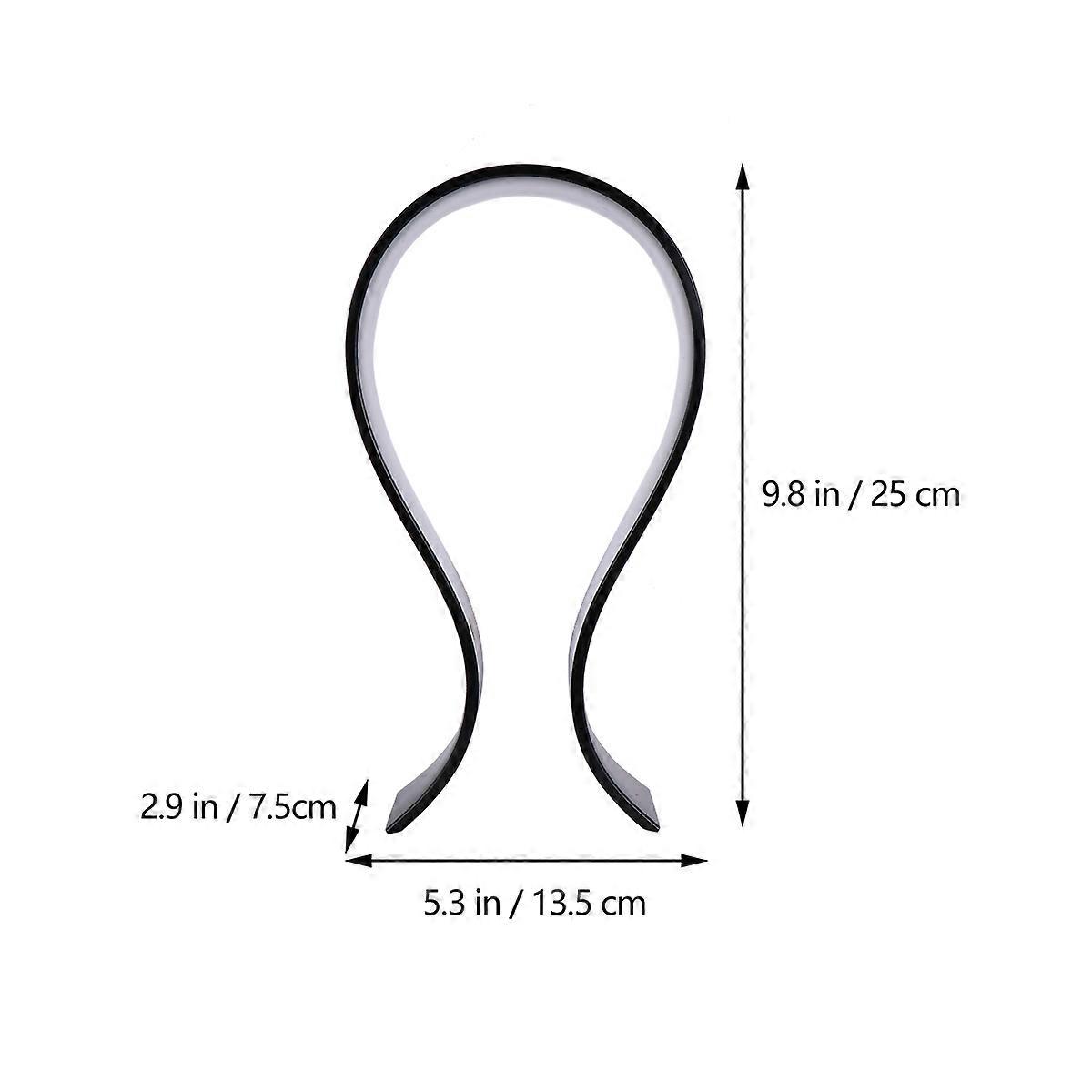 Headset Holder Acrylic Headphone Rack for Holding Earphone