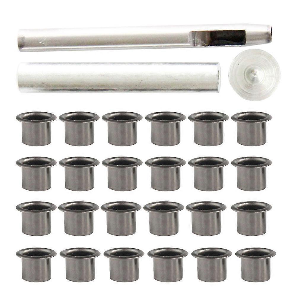 Kit d'œillets métalliques à monter soi-même, pour usage domestique et en magasin, couleurs assorties, avec outils d'installation, 3 ensembles