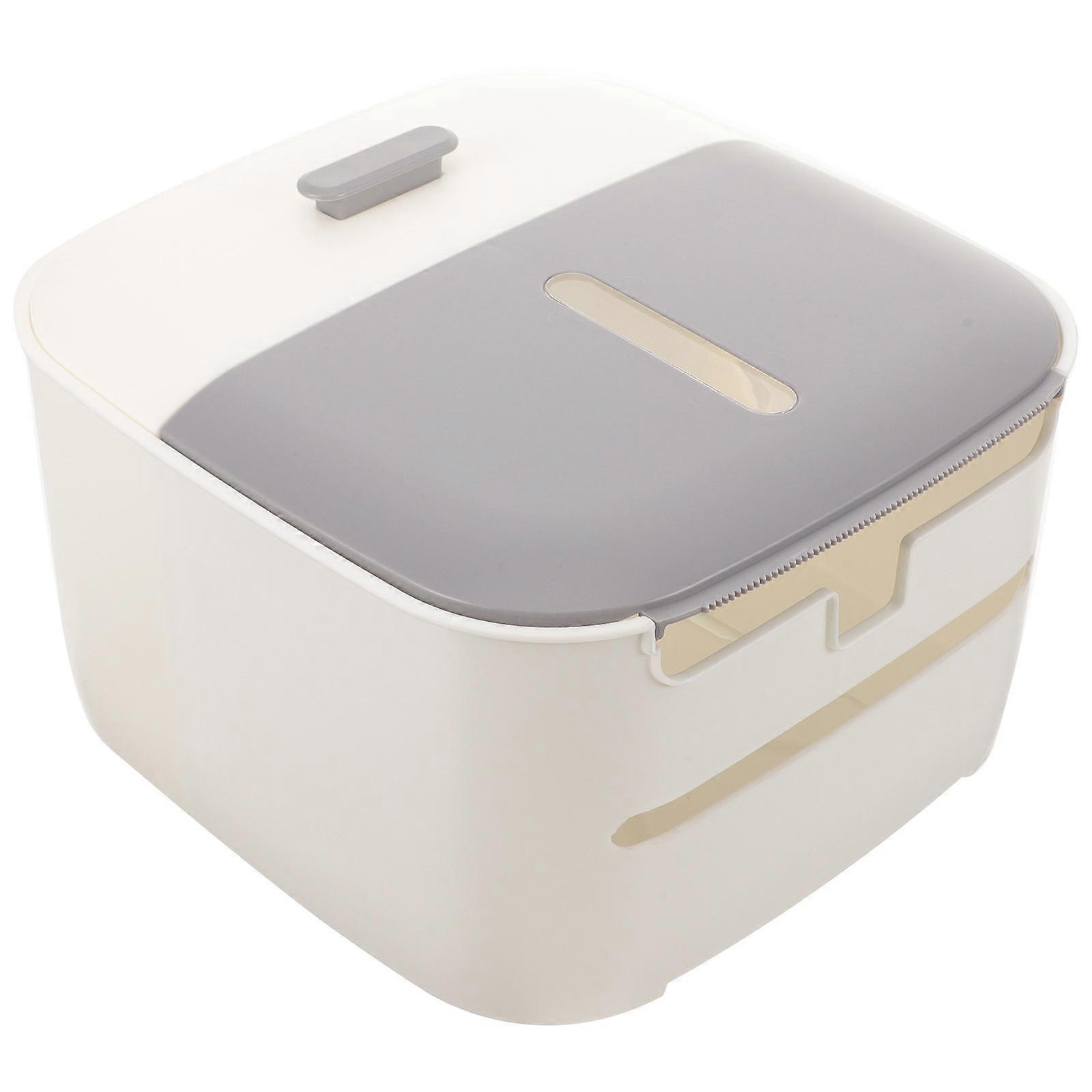 3Pcs Tissue Container for Wall Mounted Double Layer Paper Towel Storage