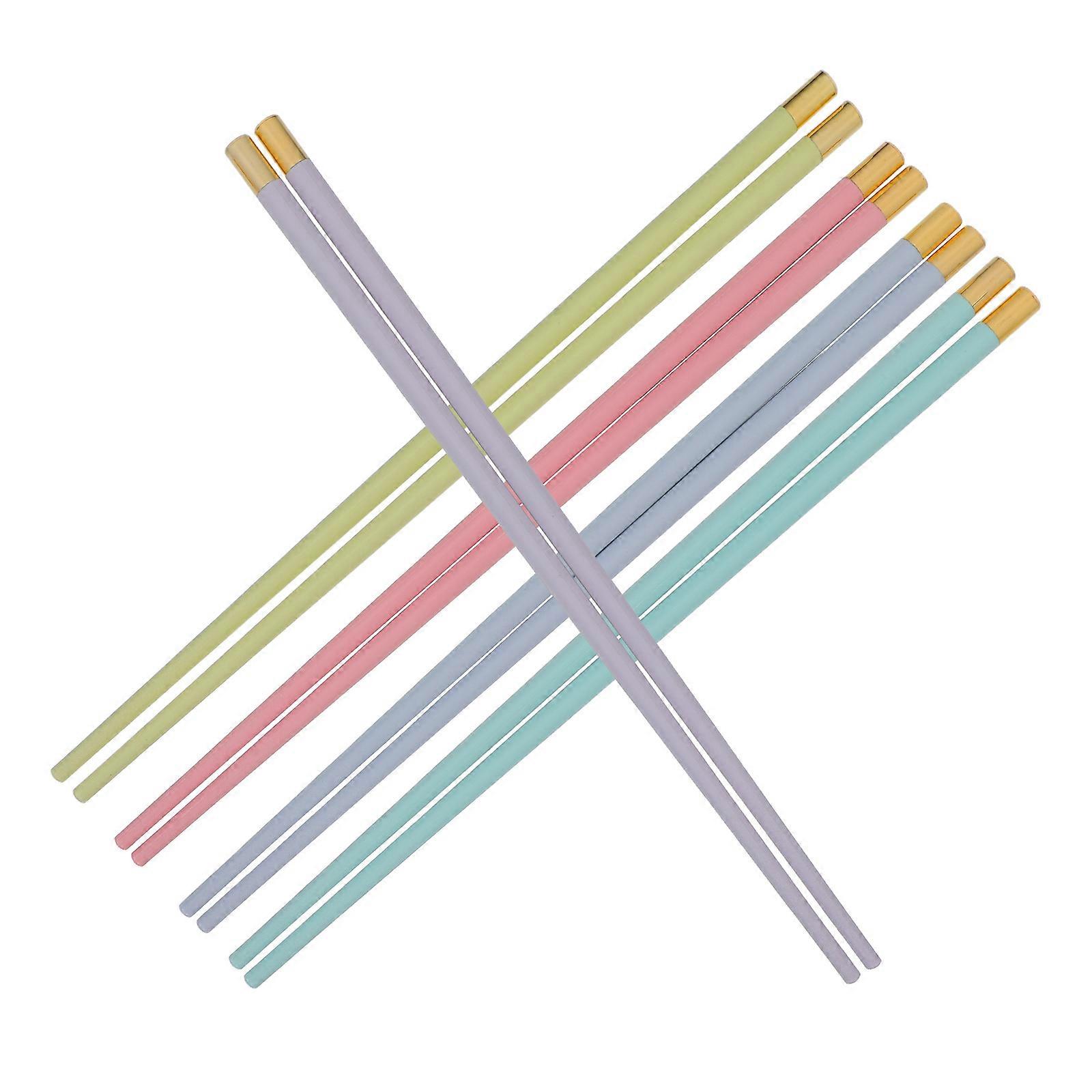 Reusable Chopsticks 15 Pairs Easy To Clean Kitchen Utensils Perfect For Gift Giving Traditional Retro Design