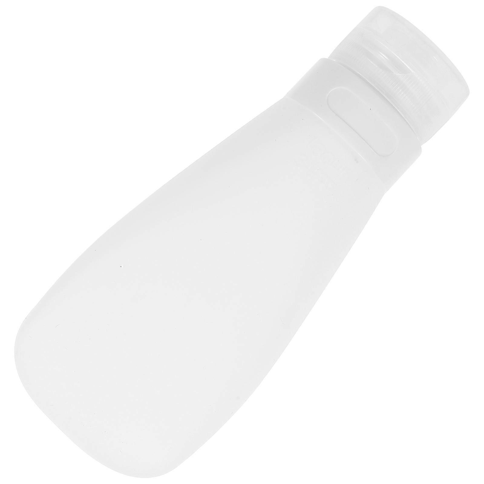 Cosmetic Bottles for Storage Use Featuring Refillable White Silicone Bottle