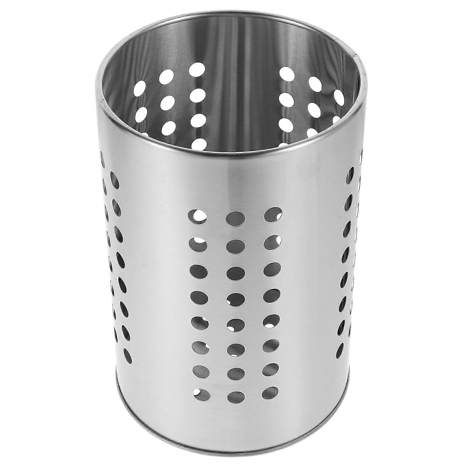 Silver Cutlery Holder Kitchen Utensil Holder for Storage 4Pcs Set