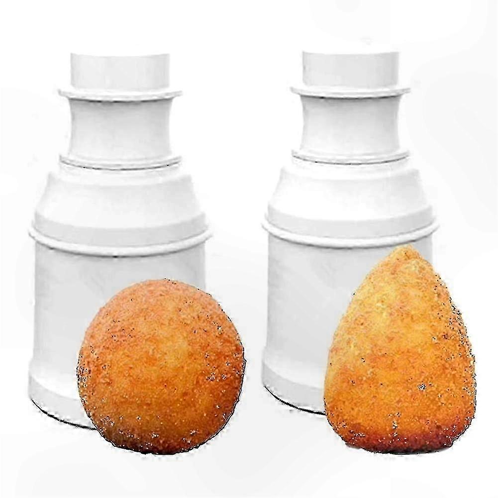 Multi-Functional Rice Ball Press for Making Stuffed Arancini at Home