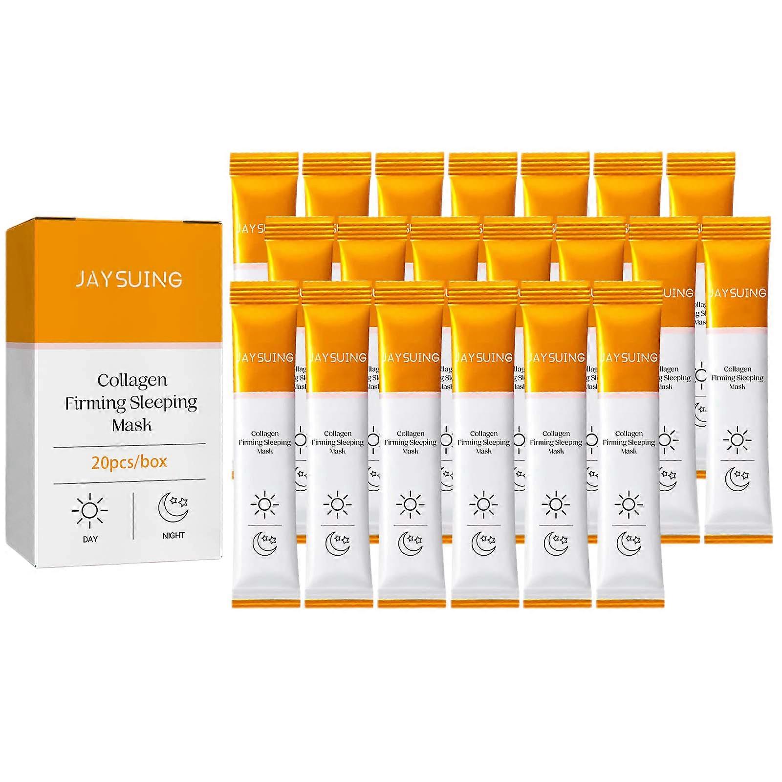 Jaysuing Collagen Moisturizing Mask For Hydrating, Firming, Moisturizing And Smoothing Facial Skin