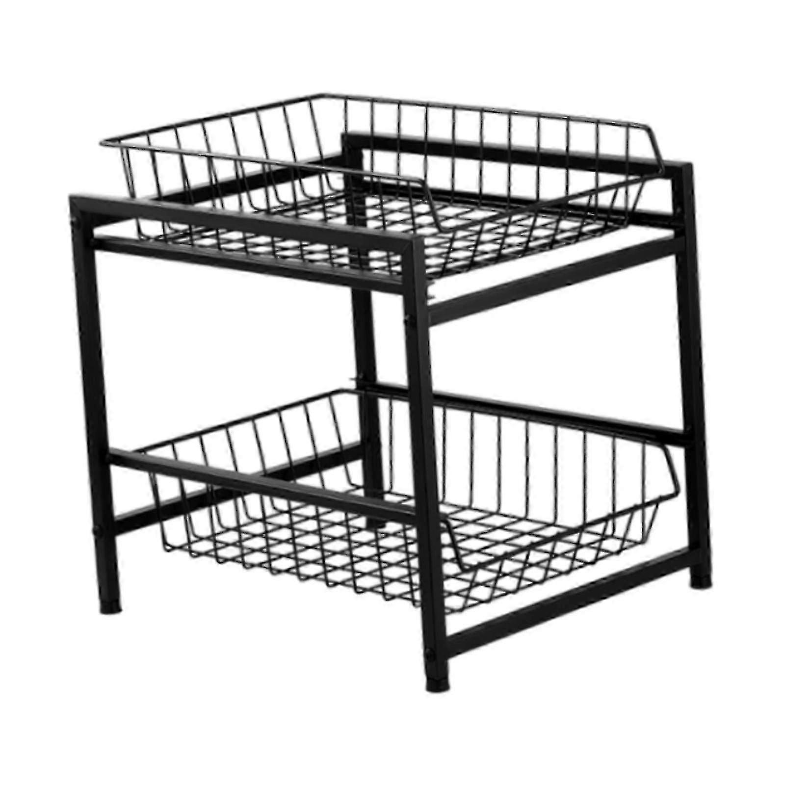 Under Sink Sliding Pull-Out Drawer Organizer for Cabinet Storage 25-26