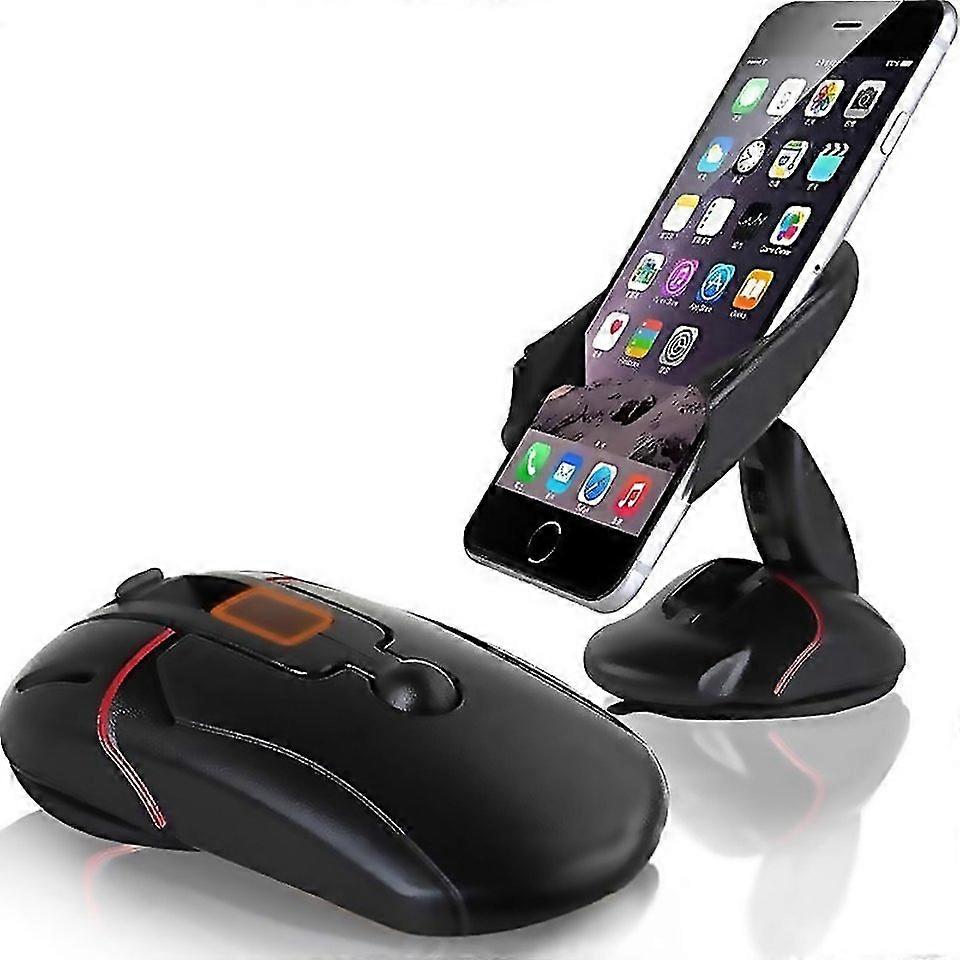 For Suction Cup Rotatable Creative Mouse Shaped Car Holder