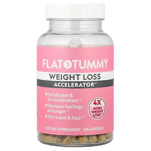 Flat Tummy, Weight Loss Accelerator, 60 Capsules