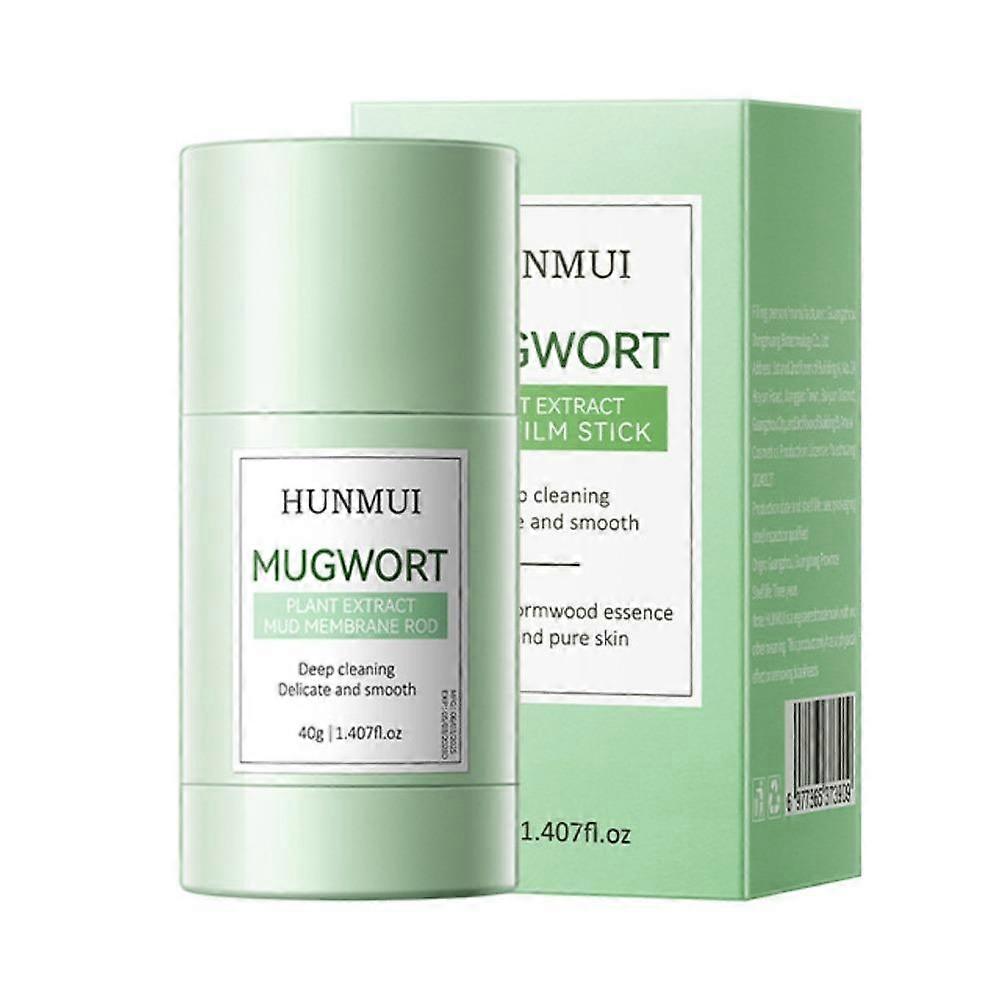 Purifying Mugwort Clay Mask for Deep Pore Cleansing and Blackhead Removal 40g