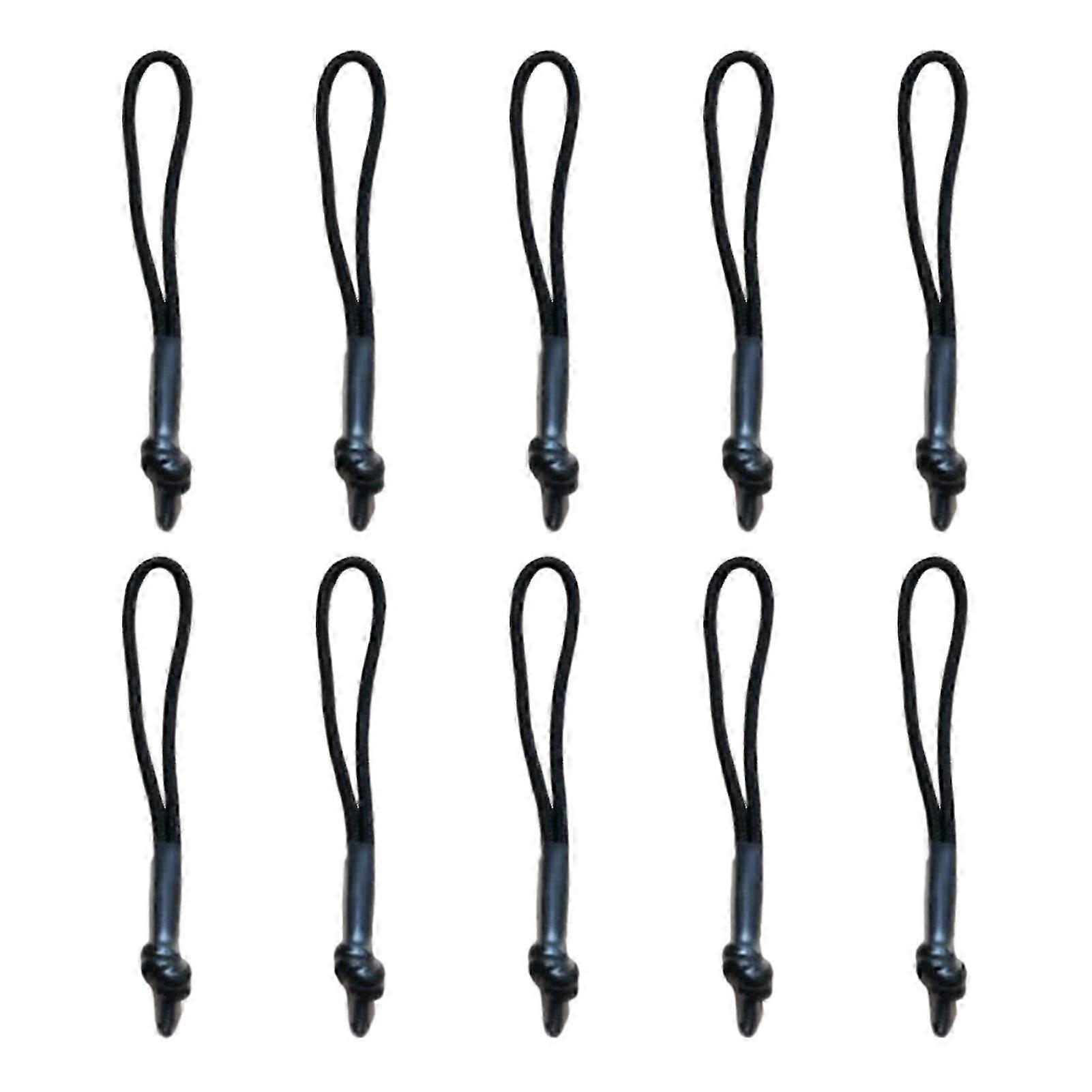Reflective Tactical Cord Zipper Pulls, Set of 10 25-26