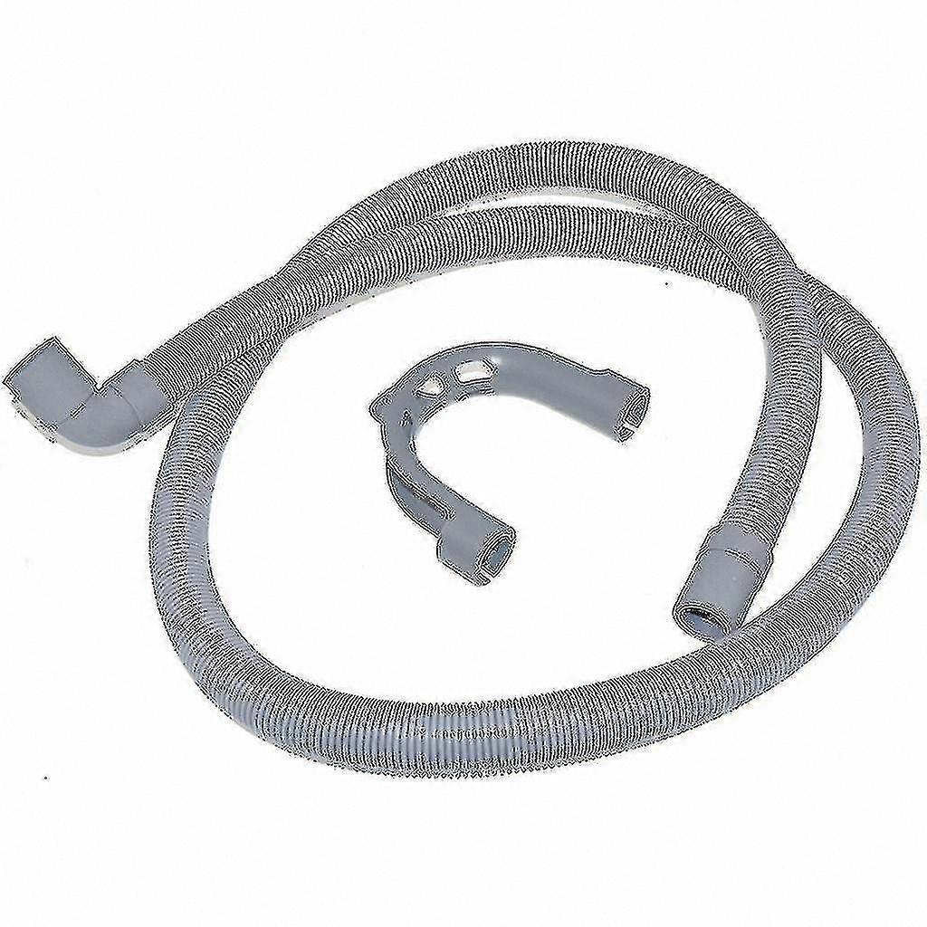 Dishwasher Drain Hose with 90° Angle and Hook, 22mm Diameter, Compatible with Multiple Brands