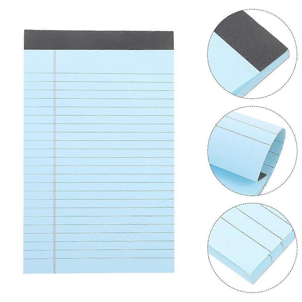 4pcs Multi-use Notebook Tearable Memo Pad Convenient Legal Pad Lined Paper Pad Legal Notepad